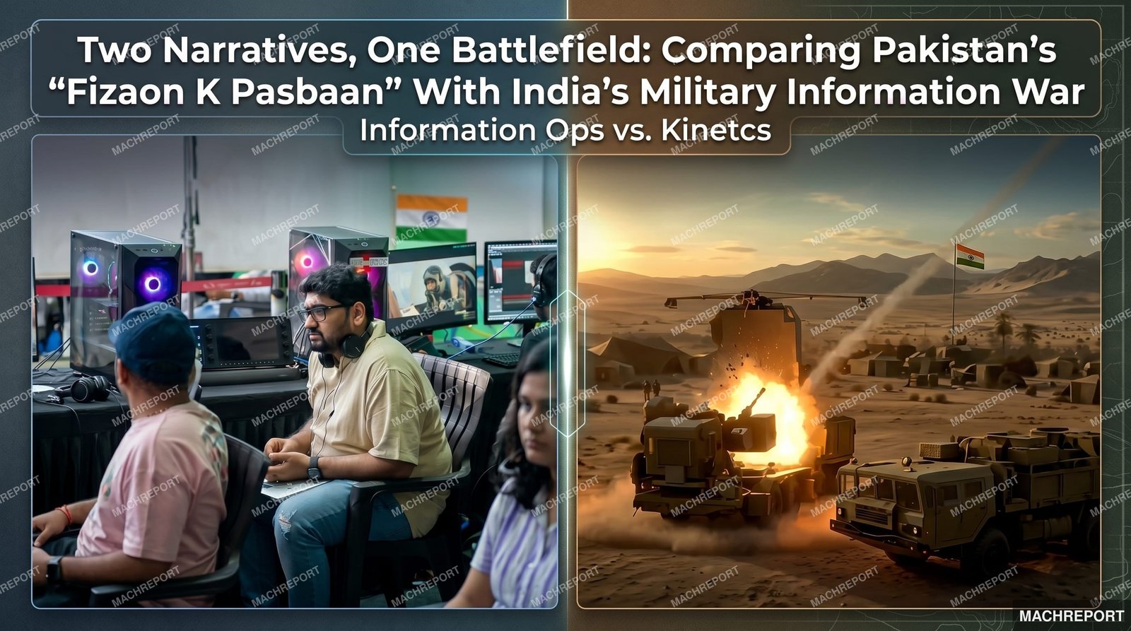 Two Narratives, One Battlefield: Comparing Pakistan’s “Fizaon K Pasbaan” With India’s Military Information War