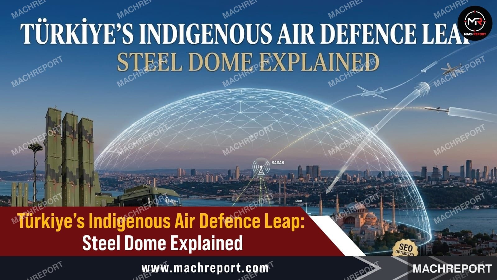 Turkey’s Indigenous Air Defense Leap: Steel Dome Explained